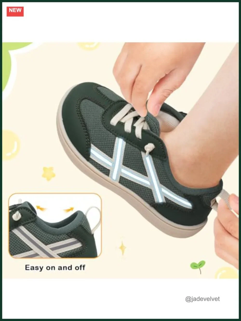 Toddler Barefoot Sneakers - Zero Drop, Slip-on, Wide Toe Box, Breathable Mesh